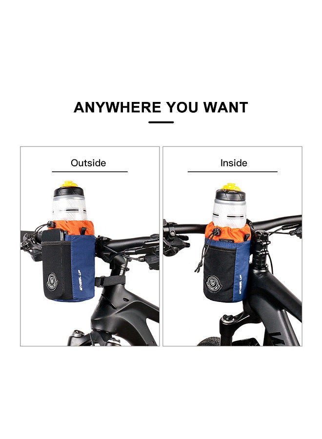 Bike Water Bottle Holder Bag Bicycle Handlebar Drink Beverage Holder Bag
