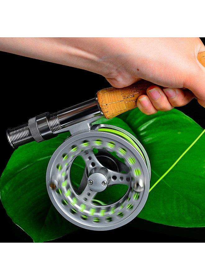 Full Metal Fly Fishing Reel Aluminum Alloy Body Reel with Machined 3/4 5/6 7/8 Fishing Fly Reel