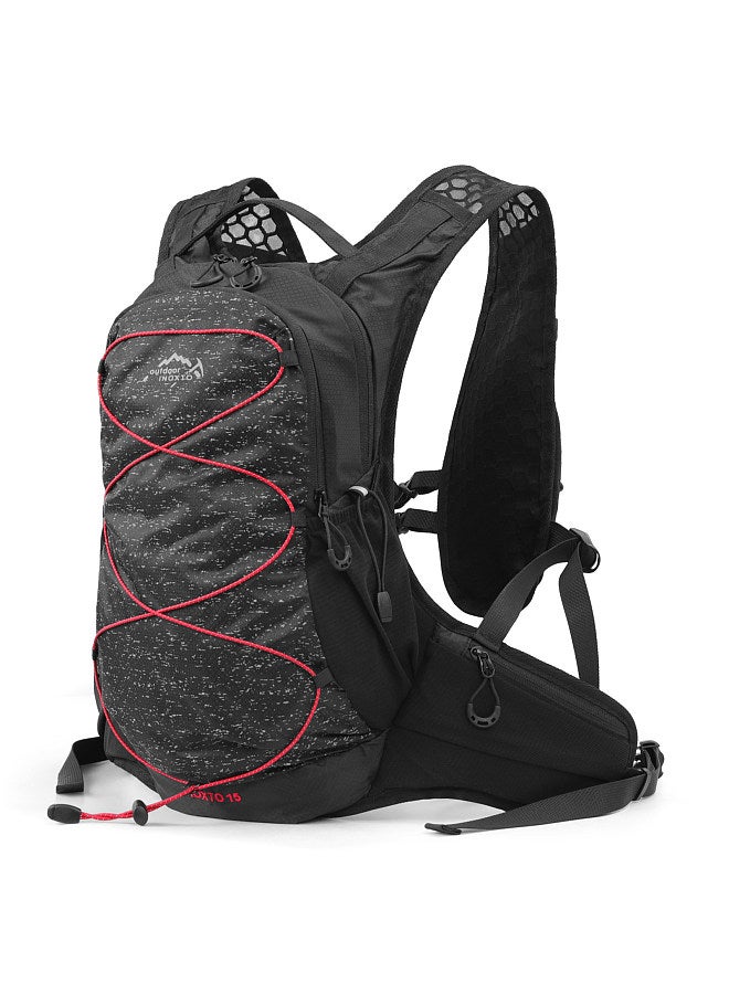 12L Outdoor Running Backpack Bicycle Backpack Sports Vest Ultralight Riding Bag Women Men Breathable Jogging Sport Backpack For Camping Hiking Cycling Sport Bag
