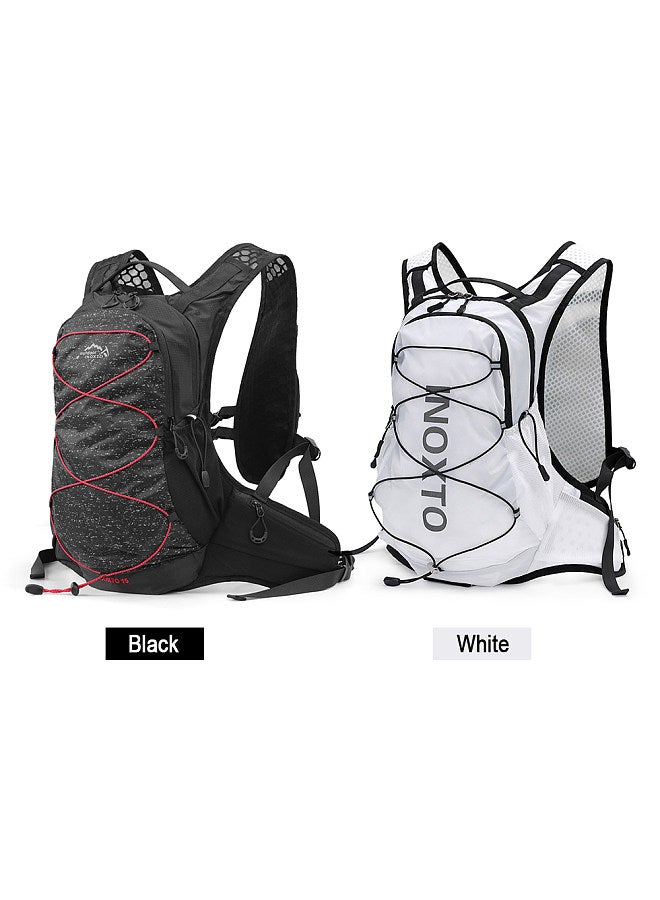 12L Outdoor Running Backpack Bicycle Backpack Sports Vest Ultralight Riding Bag Women Men Breathable Jogging Sport Backpack For Camping Hiking Cycling Sport Bag