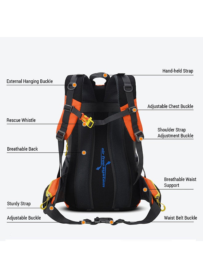 Hiking Backpack 40L Waterproof Outdoor Travel Daypack Camping Backpack for Women Men