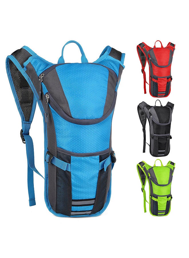 Hydration Backpack Nylon Hiking Backpack Outdoor Water Bladder Backpack for Cycling Biking Running
