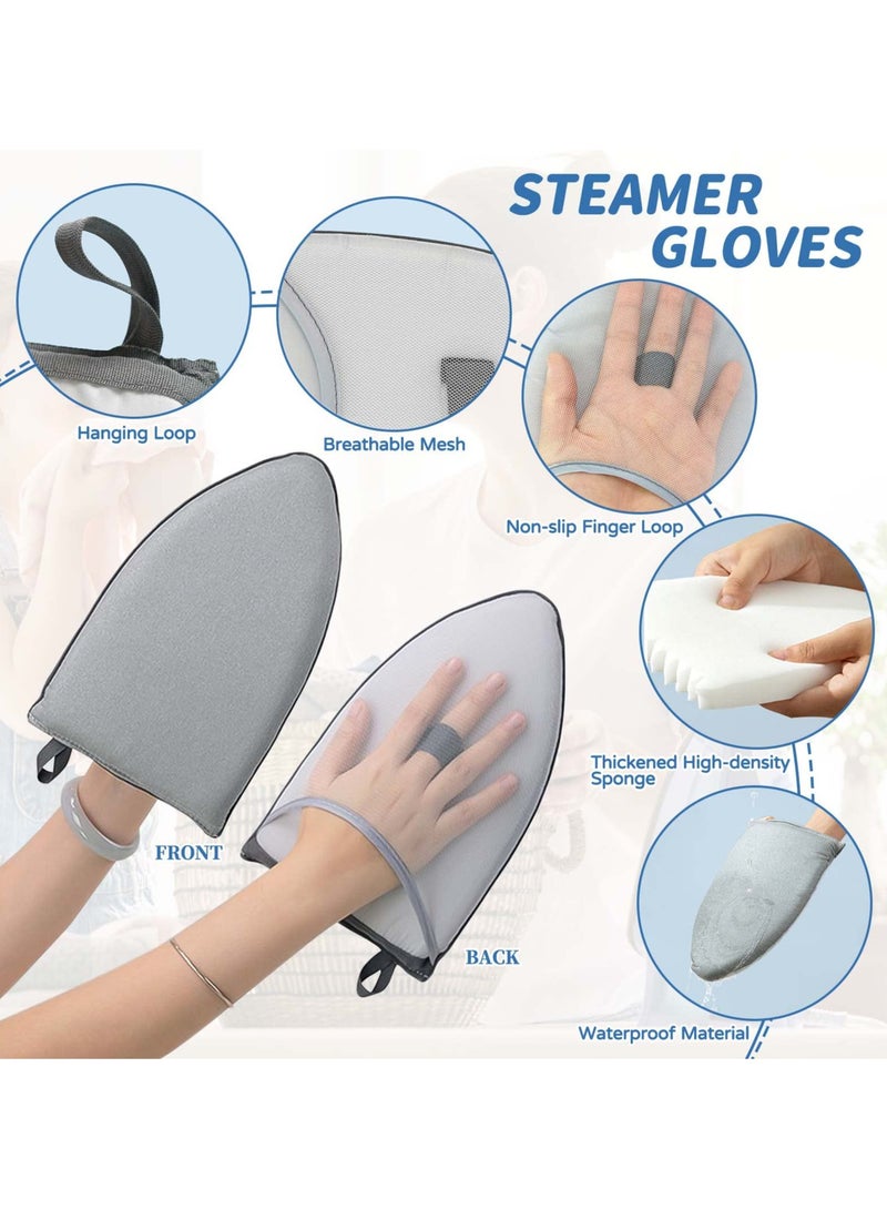 Over The Door Vertical Steam Board Press Pad, Helps Protect Surfaces While Garment Steaming, Heat Resistant Clothing Care Steam Pad for Handheld Steamer