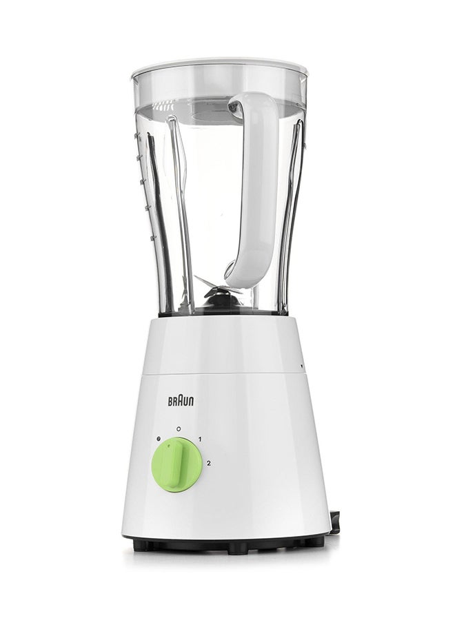 Blender 3 in 1, 2 Speeds, Pulse Function, Multi Mill, Grinder Mill, 1.75 L 500 W JB0123WH White/Green