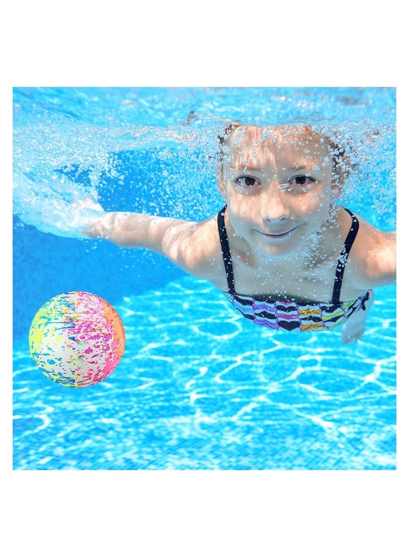 Swimming Pool Balls Underwater, Pool Diving Toys Ball with Water Filling Adapter, Cool Exercise Toys That Can Bounce Under Water, Swimming Gifts for Kids, Adults, Family