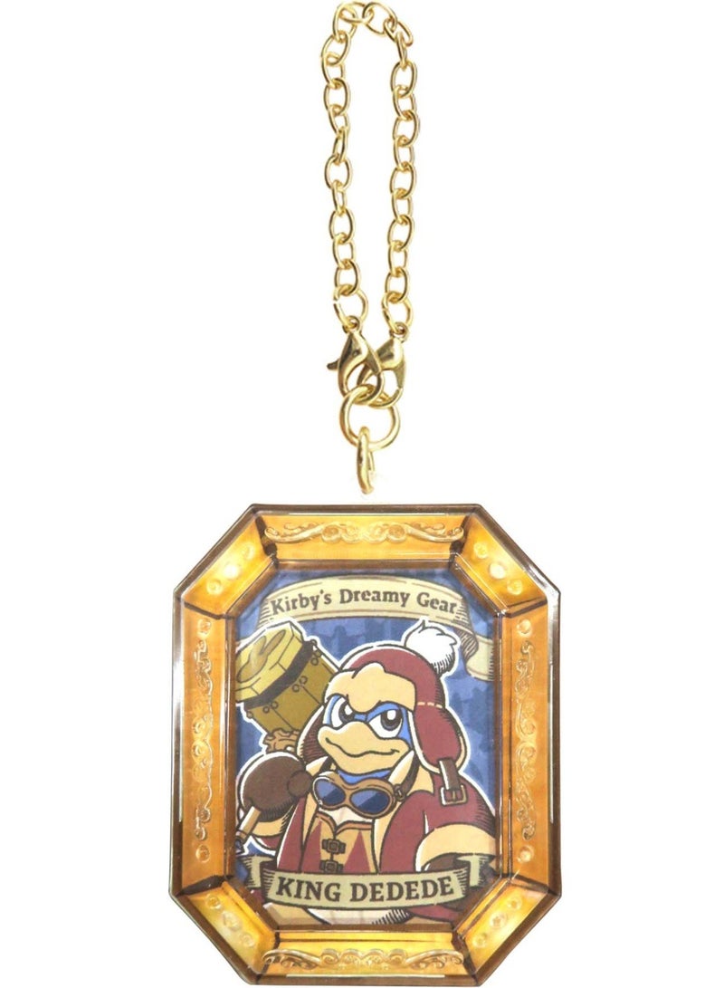 Max Limited Kirby Dream Land Gear Puk Clear Key Chain - Featuring King Dedede: A Royal Addition to Your Collection
