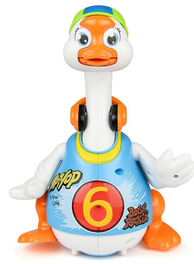 Baby Toys Super Cute Intelligent Hip Hop Goosefor 6 9 12 Month For Infant To Toddler Boys Girls 15.5 x 12 x 21.5cm