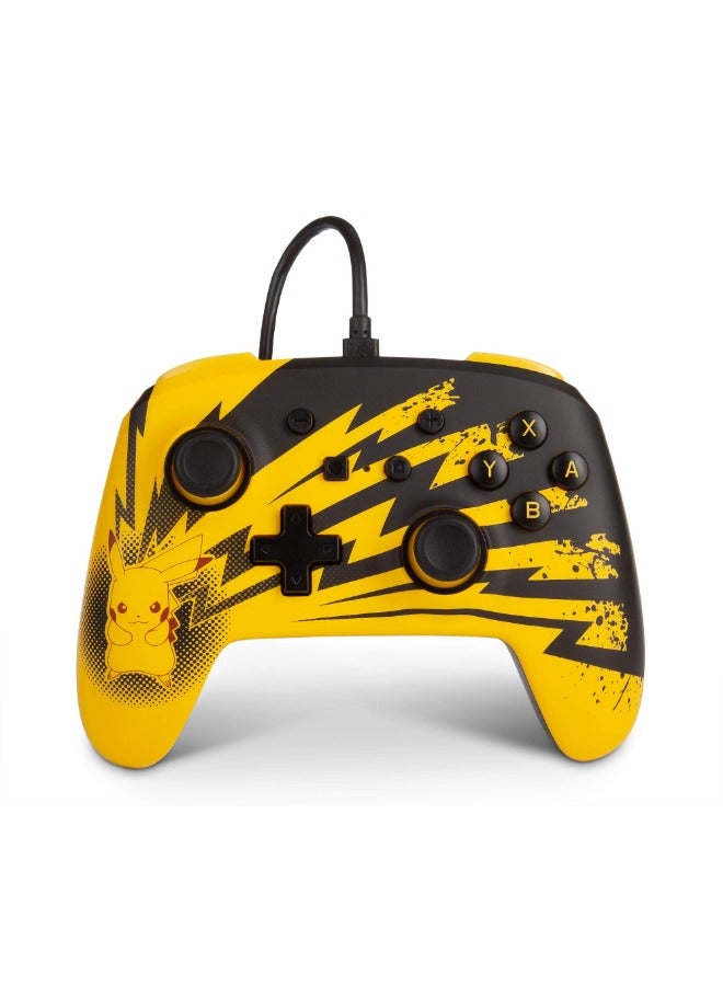 Enhanced Wired Controller for Nintendo Switch - Pikachu Lightning (Nintendo Switch)