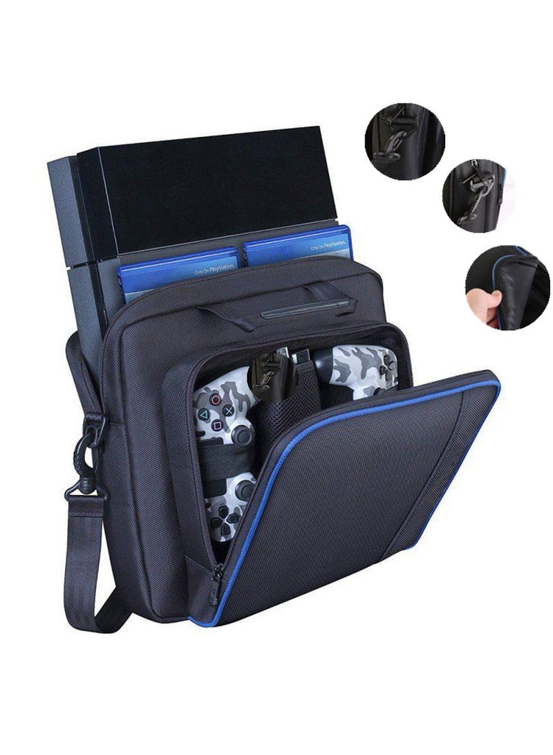 SYOSI Carrying Bag for PS4, Multifunctional Waterproof Storage Bag Shoulder Bag For PlayStation 4 PS4 Console