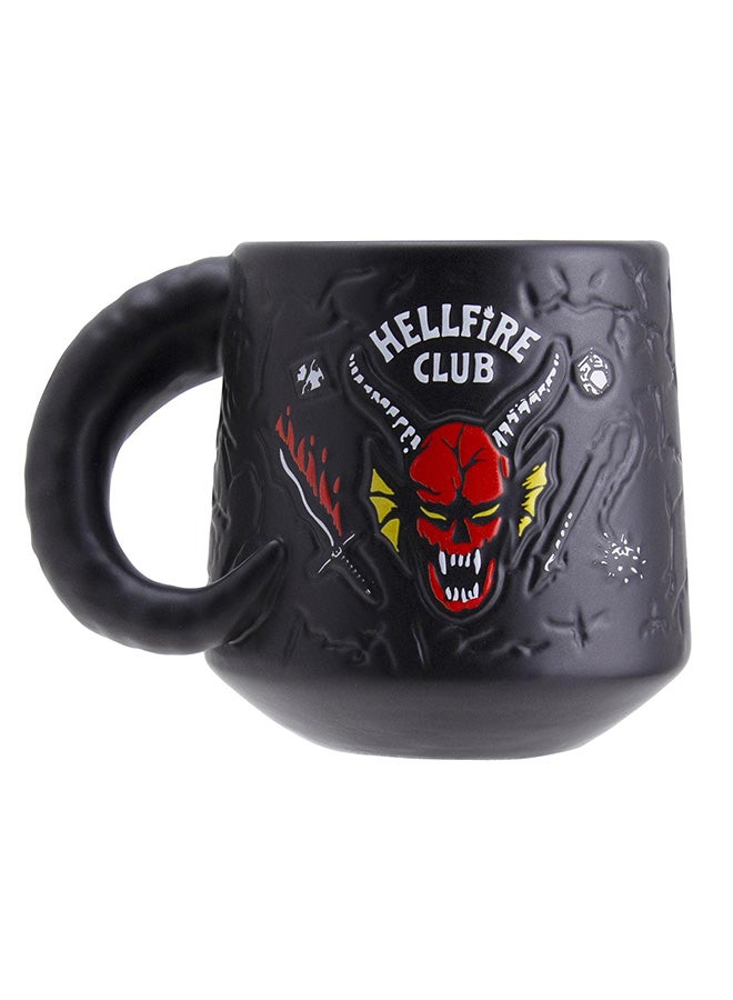 Paladone Stranger Things Hellfire Club Demon Embossed Mug
