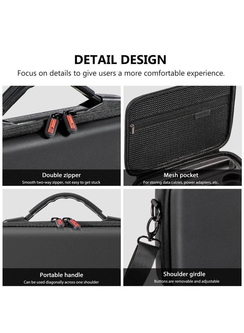 Carrying Case for Osmo Action 3, for DJI Osmo Action 3/Action 4 Camera Accessories Hard Shell Bag Travel Case Compatible with DJI Action 3/Action 4 Adventure Combo