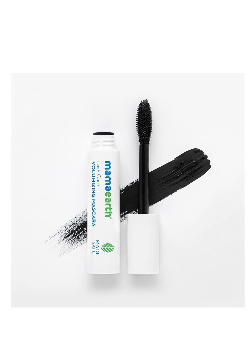 Mamaearth Lash Care Volumizing Mascara with Castor Oil and Almond Oil for 2X Instant Volume  13 g