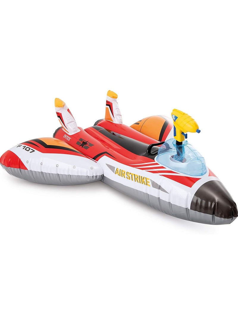 Plane Ride-On Inflatable Pool Floats w/ Water Guns - Assortment