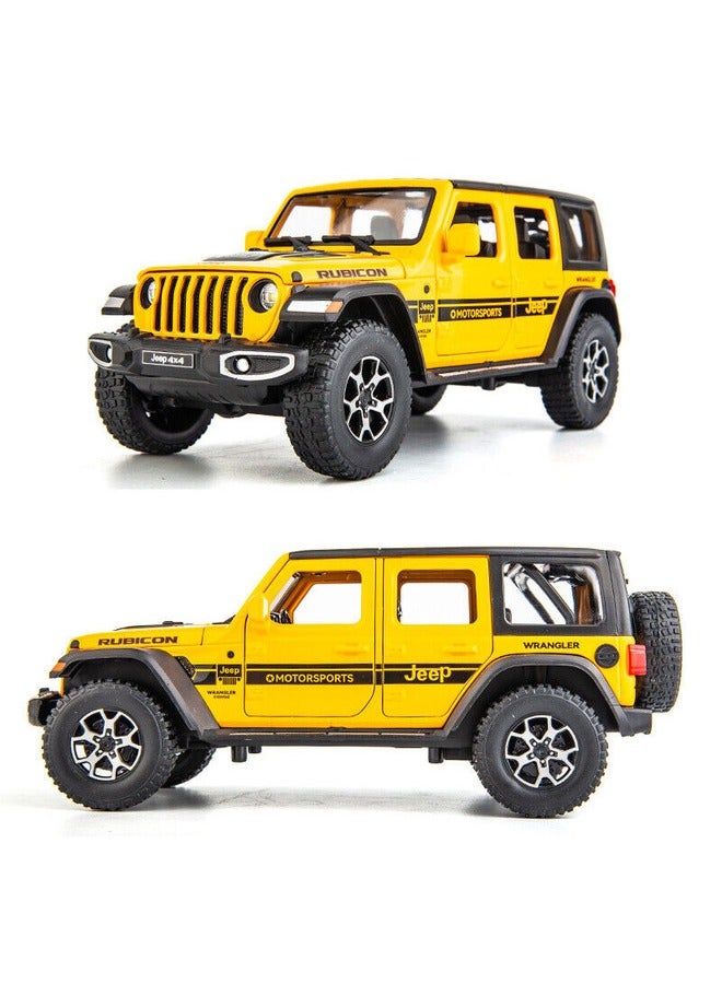 1/22 Scale Jeep Diecast Model Toy Car Sound&Light Kids Gift