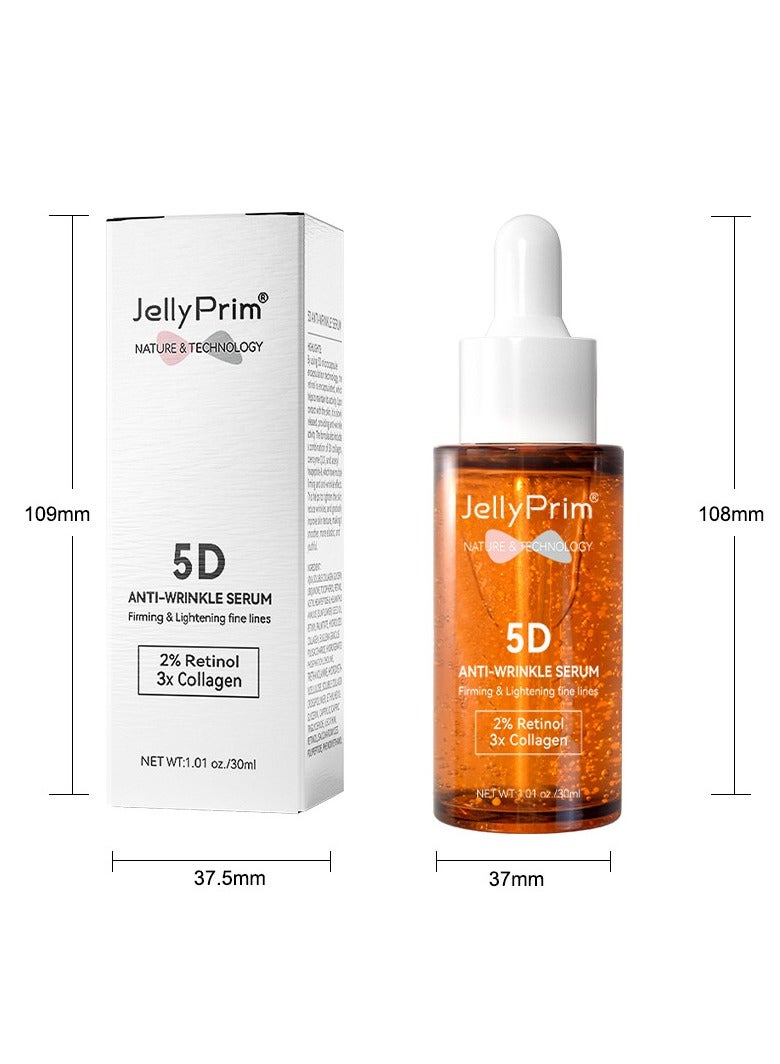 JellyPrim fades fine lines on face and brightens skin tone Facial Retinol Essence 30ml