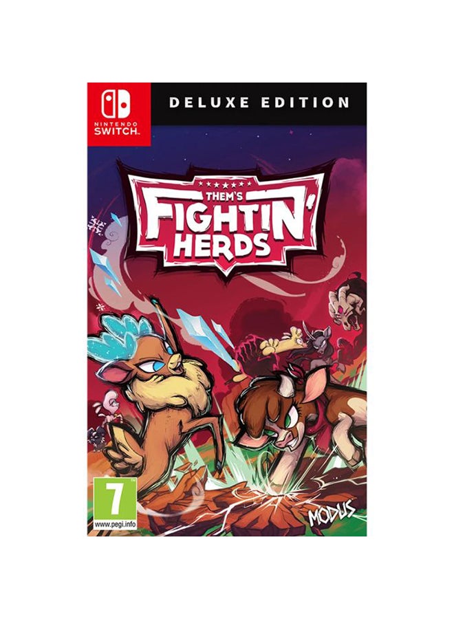 Them's Fightin' Herds - Deluxe Edition Switch (PAL) - nintendo_switch