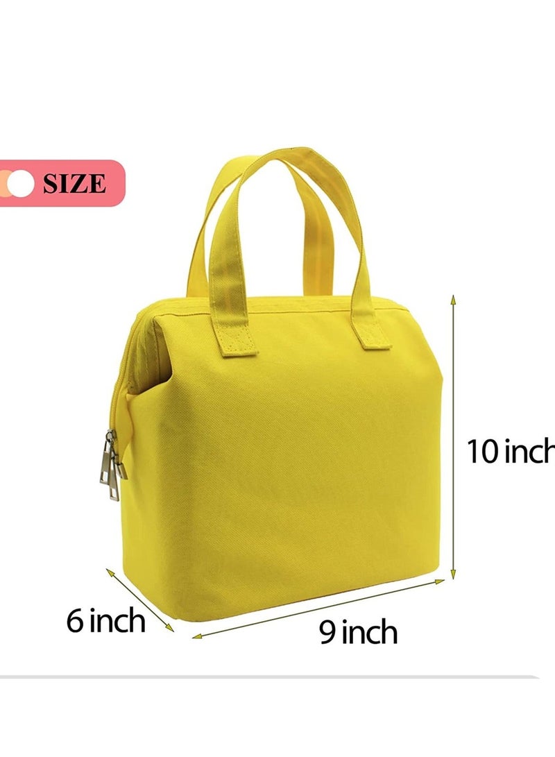 Lunch Bag Bento Bag, Thickened Thermal Insulation Refrigerated Bento Tote Bag, Lunch Box Carrying Bag For Students Ladies Men Picnic Work Outdoor