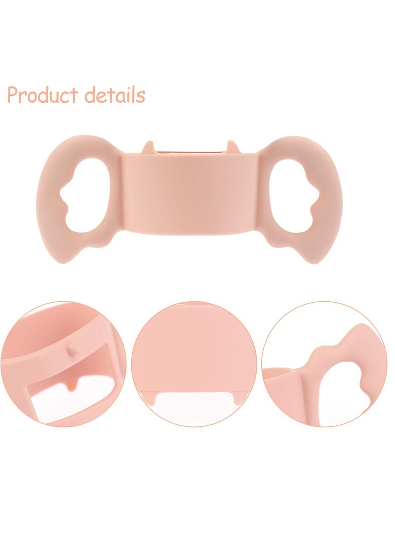 Silicone Baby Bottle Handles Wide-Neck Handle For Dia 3-5 CM Wide-Neck Baby Bottle