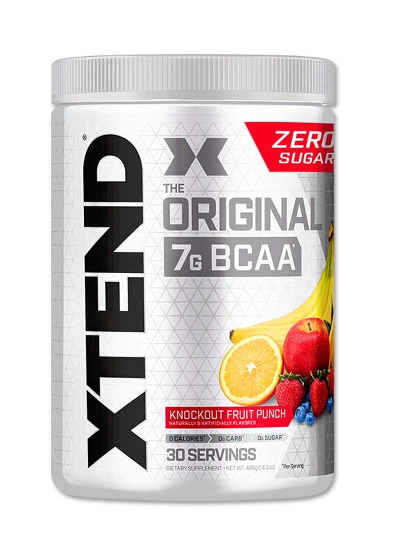 Xtend Original 7g BCAA 441g Knockout Fruit Punch Flavor 30 Serving
