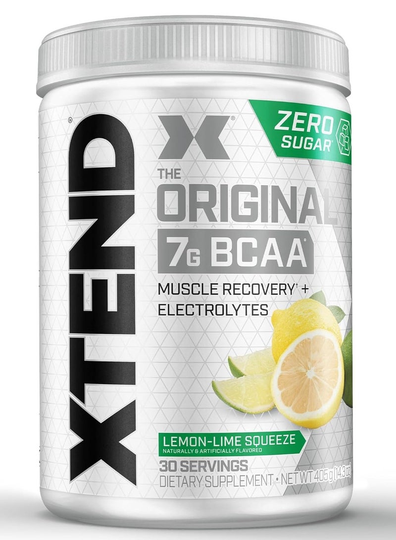 Xtend Original 7g BCAA 444g Lemon Lime Squeeze Flavor 30 Serving