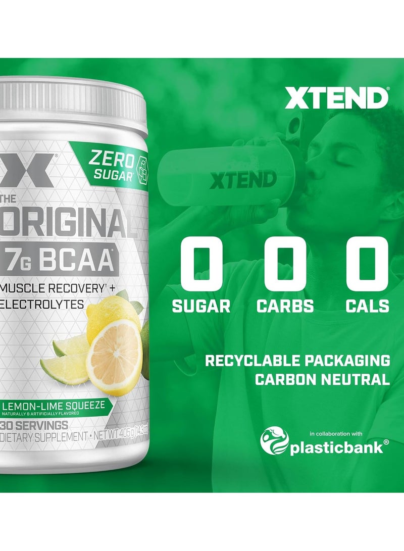 Xtend Original 7g BCAA 444g Lemon Lime Squeeze Flavor 30 Serving