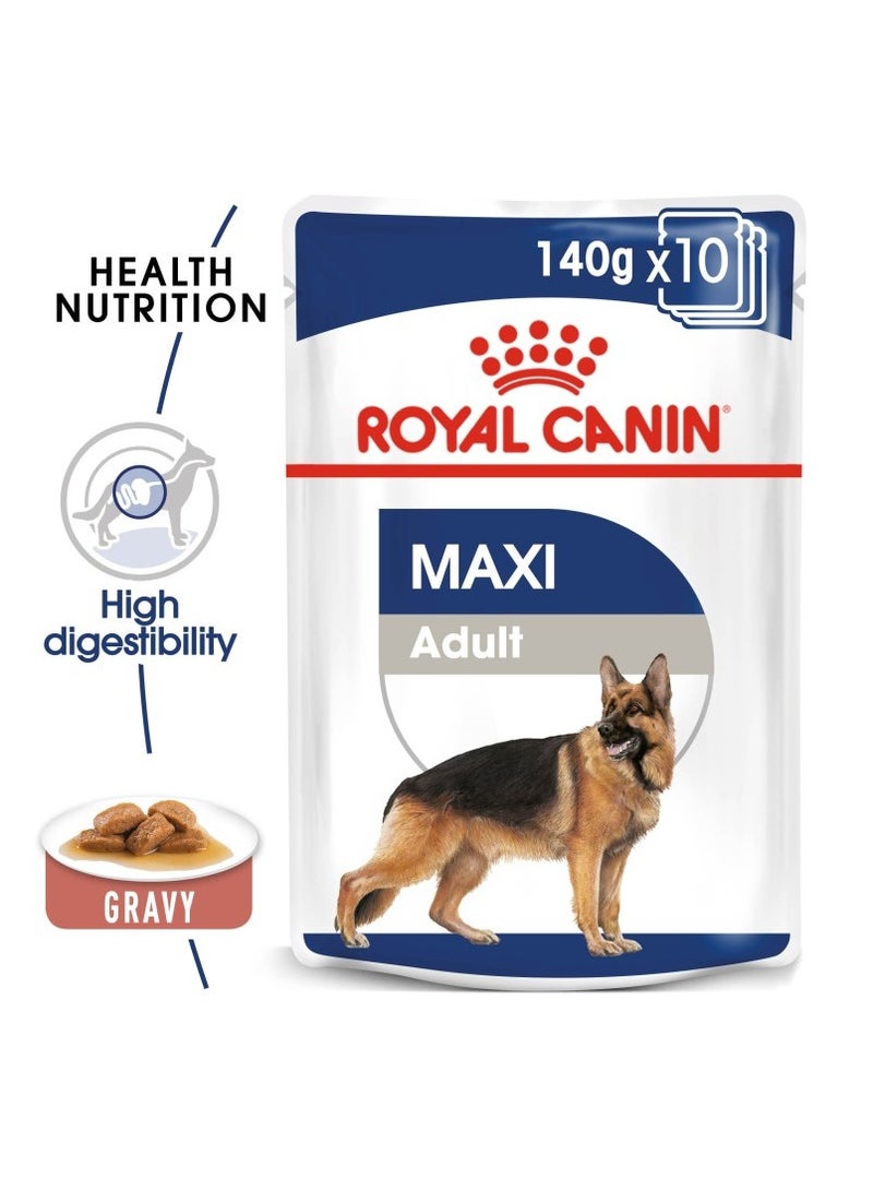 Size Health Nutrition Maxi Adult (WET FOOD - Pouches)