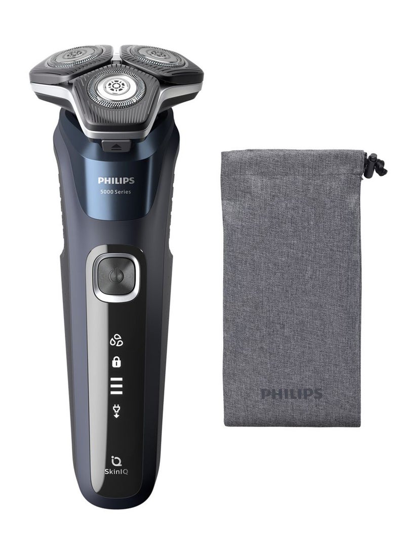 5000 Series Wet And Dry Electric Shaver With SkinIQ Technology Black