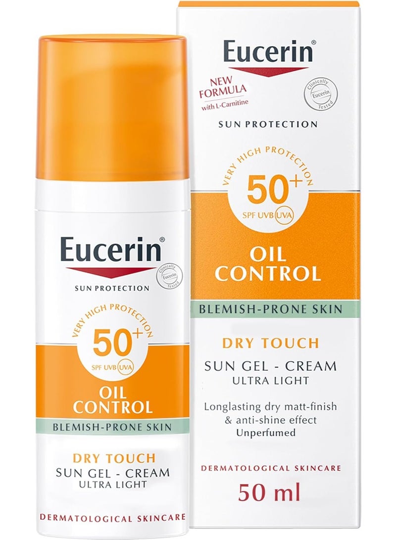 Oil Control Sun Gel-Cream Ultra Light SPF 50+ Dry Touch 50ml