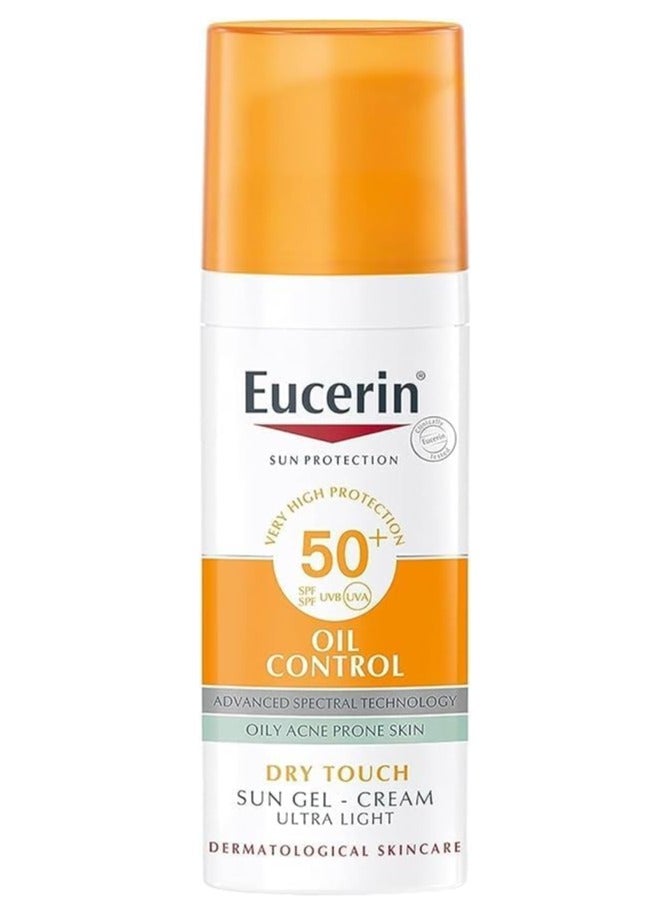 Oil Control Sun Gel-Cream Ultra Light SPF 50+ Dry Touch 50ml