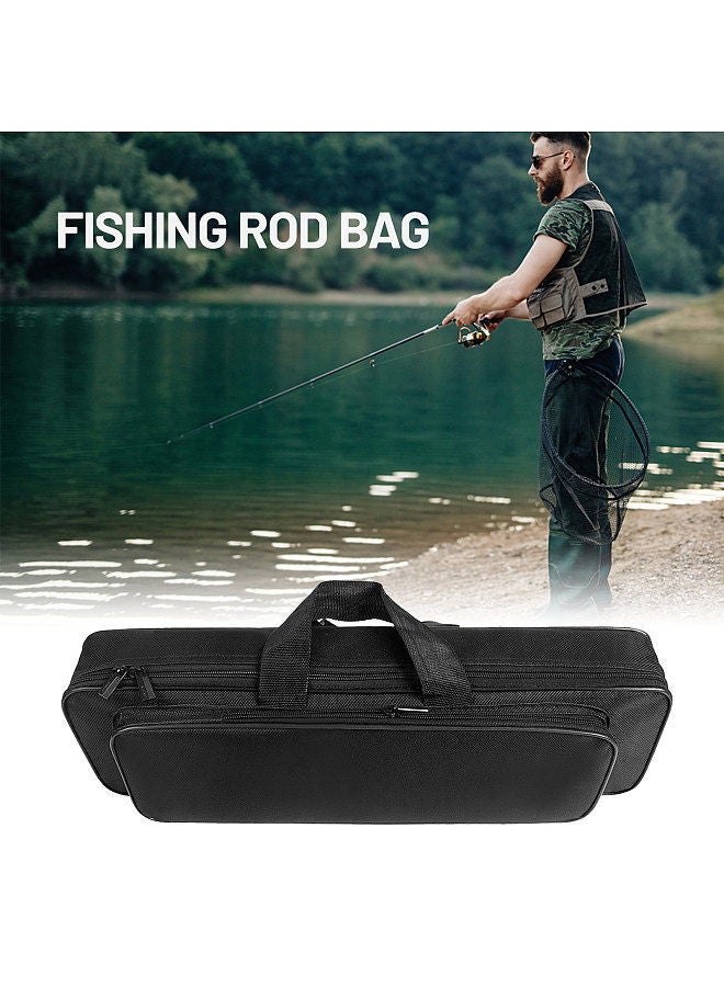 45cm Fishing Rod Bag Water-repellent Fishing Rod Reel Case Bag Fishing Tackle Tool Storage Bag