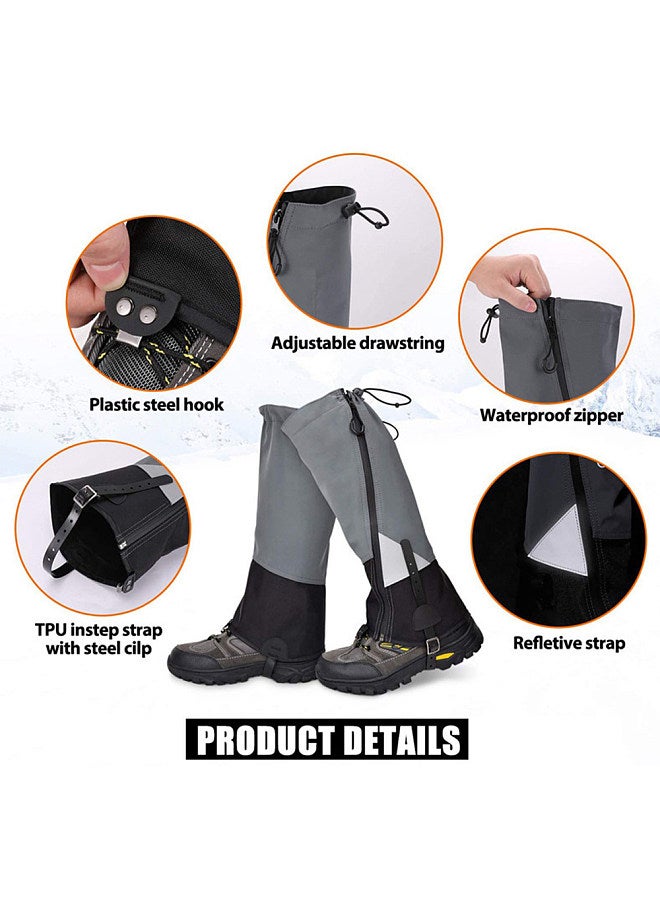 Legging Gaiter Travel Outdoor Leg Warmers Hiking Skiing Waterproof Winter Shoe Cover Boot Tourist Foot Protection Guard