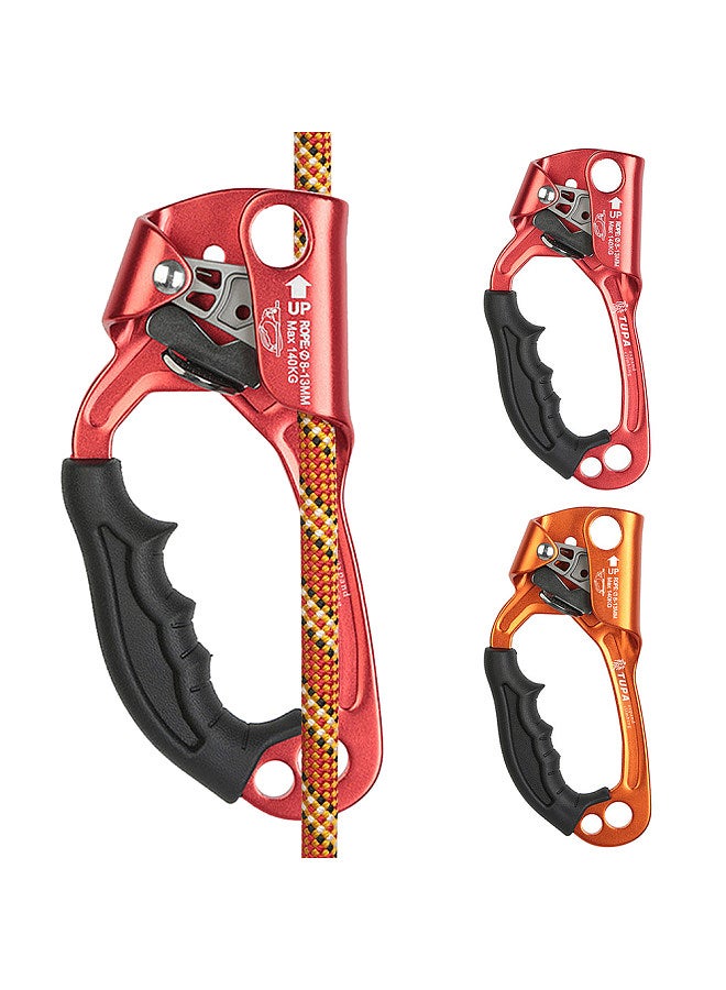 Outdoor Hand Ascender Climbing Ascender 8-13mm Vertical Rope Access Climbing Rescue Caving