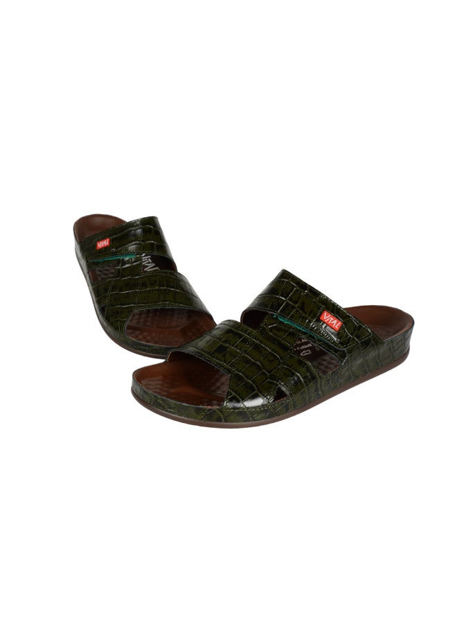 148-1110 Vital Mens Vital - Cairo Sandals 0922B Green