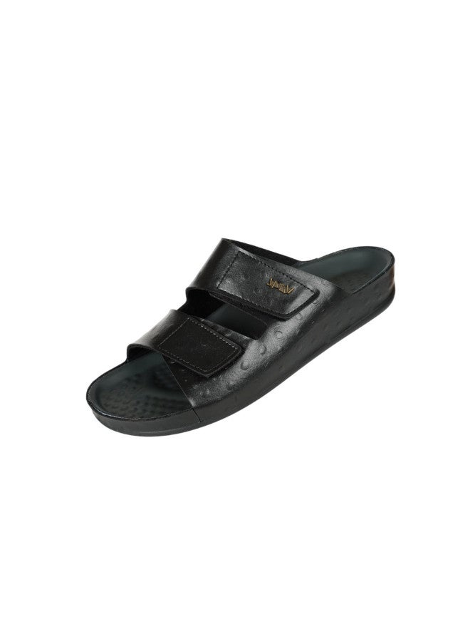 148-1118 Vital Mens Vital S - Synth/Strauss Sandals 0938SY Black