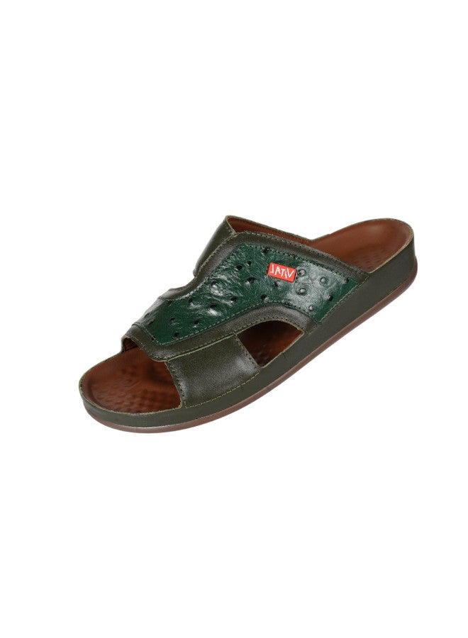 148-1097 Vital Mens Vital - Nappa/Thomas Sandals 09114B Green