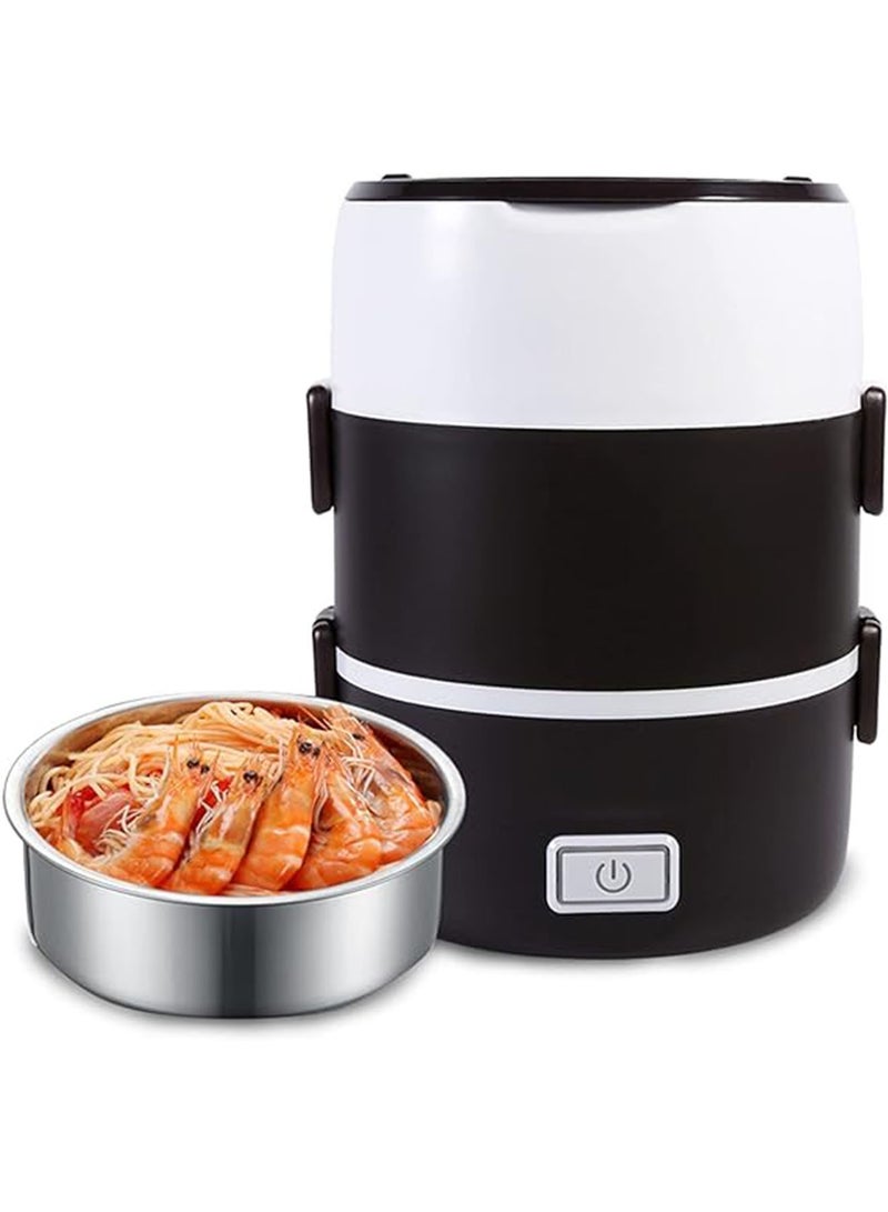 Electric Food Container Multifunctional Electric Rice Cooker Food Warmer cooking, steaming and heating Lunch Box Multicolor
