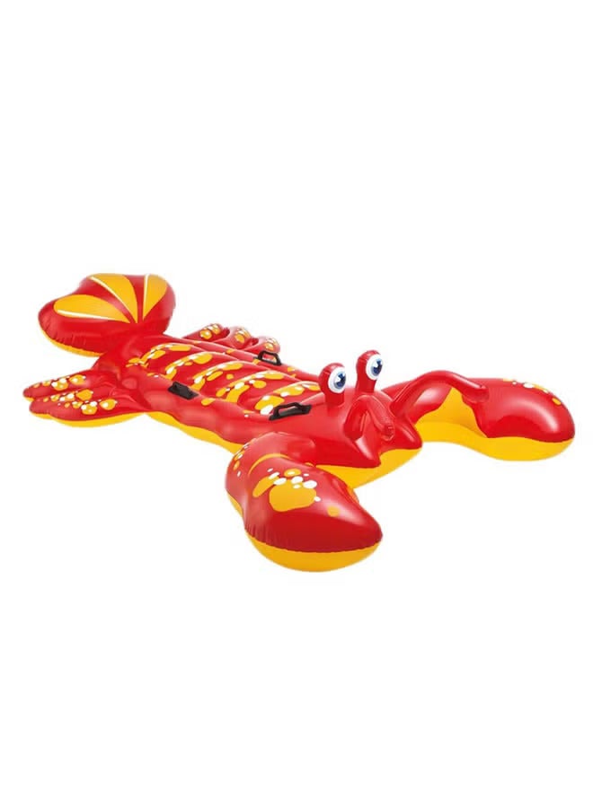 Inflatable GIANT LOBSTER RIDE-ON 2.13Mx1.37M