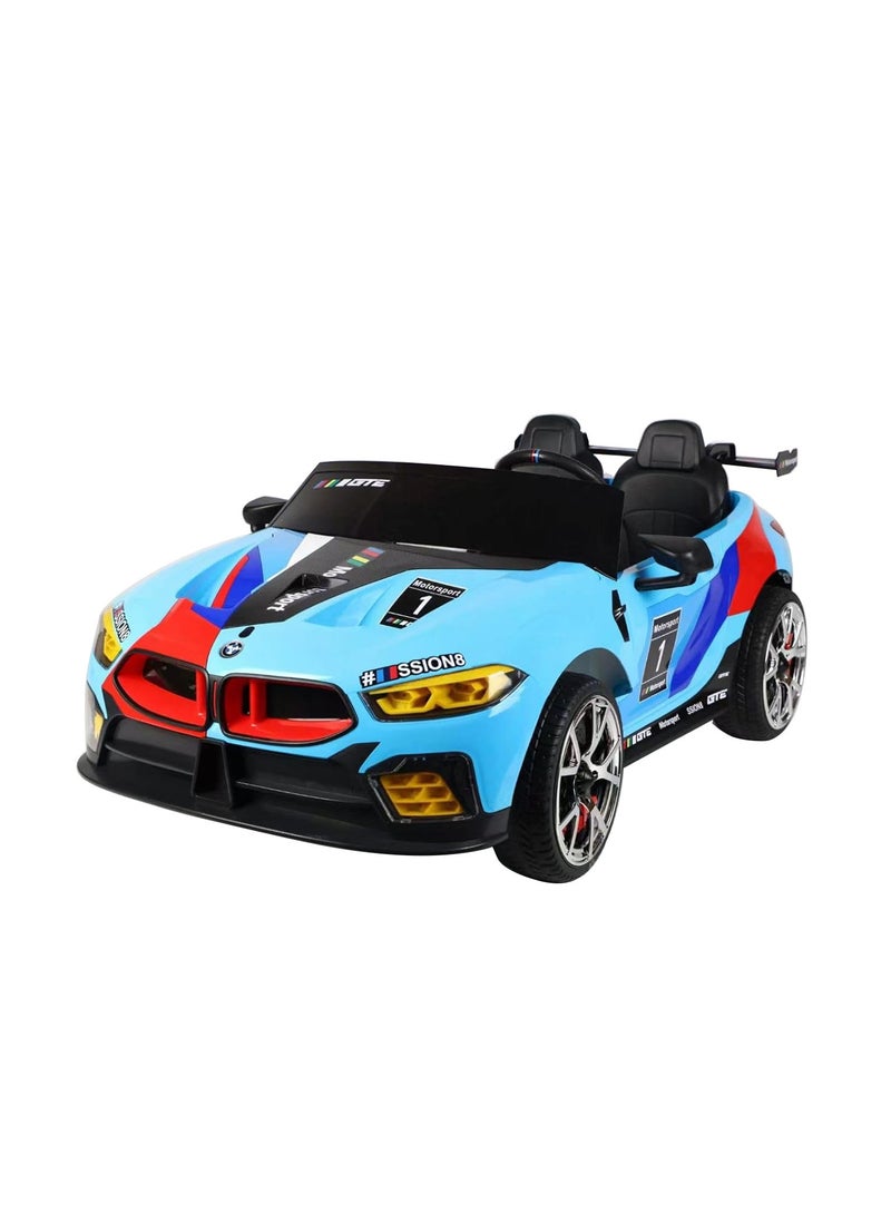 Lovely Baby Battery Operated Power Riding Car LB 6001DX for Kids - Stylish Ride on Car - Remote-Control - Music & Lights - Sit & Drive Gift Car - Age 2-6 Yrs - Black