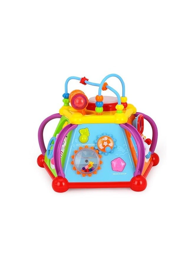 Baby Musical Activity Cube Play Toy