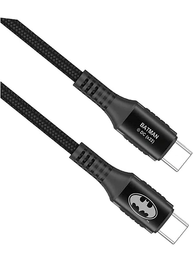 BATMAN Type-C to Type-C PD 60W Fast Charging Cable