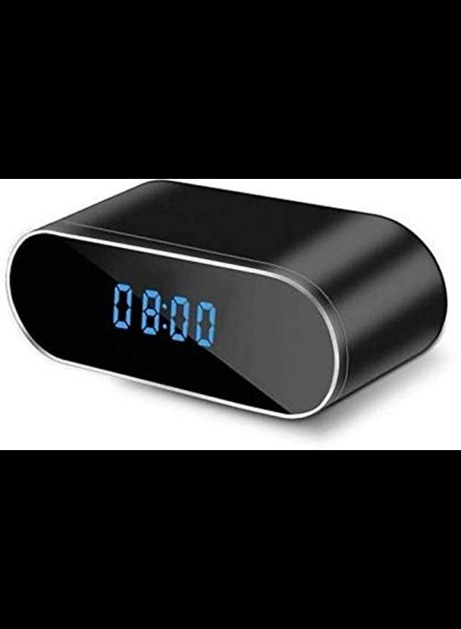 WiFi Camera 1080p Motion Detection Digital Table Clock Portable Rechargeable Night Vision 64GB Support