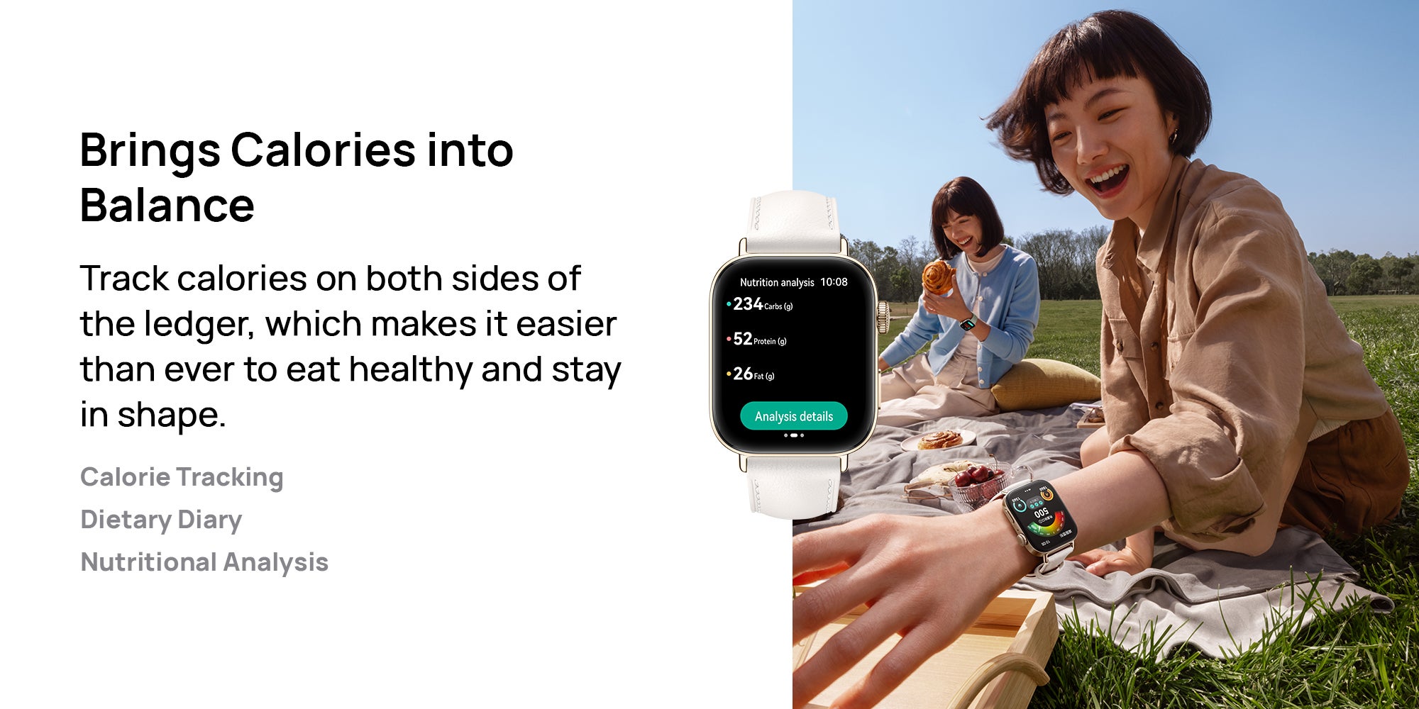 Watch Fit 3 Smartwatch, 1.82 Inch AMOLED Display, Ultra Slim Design, Scientific Workout Coach, Upgraded Health Management, Compatible With iOS And Android + FreeBuds SE 2 Black