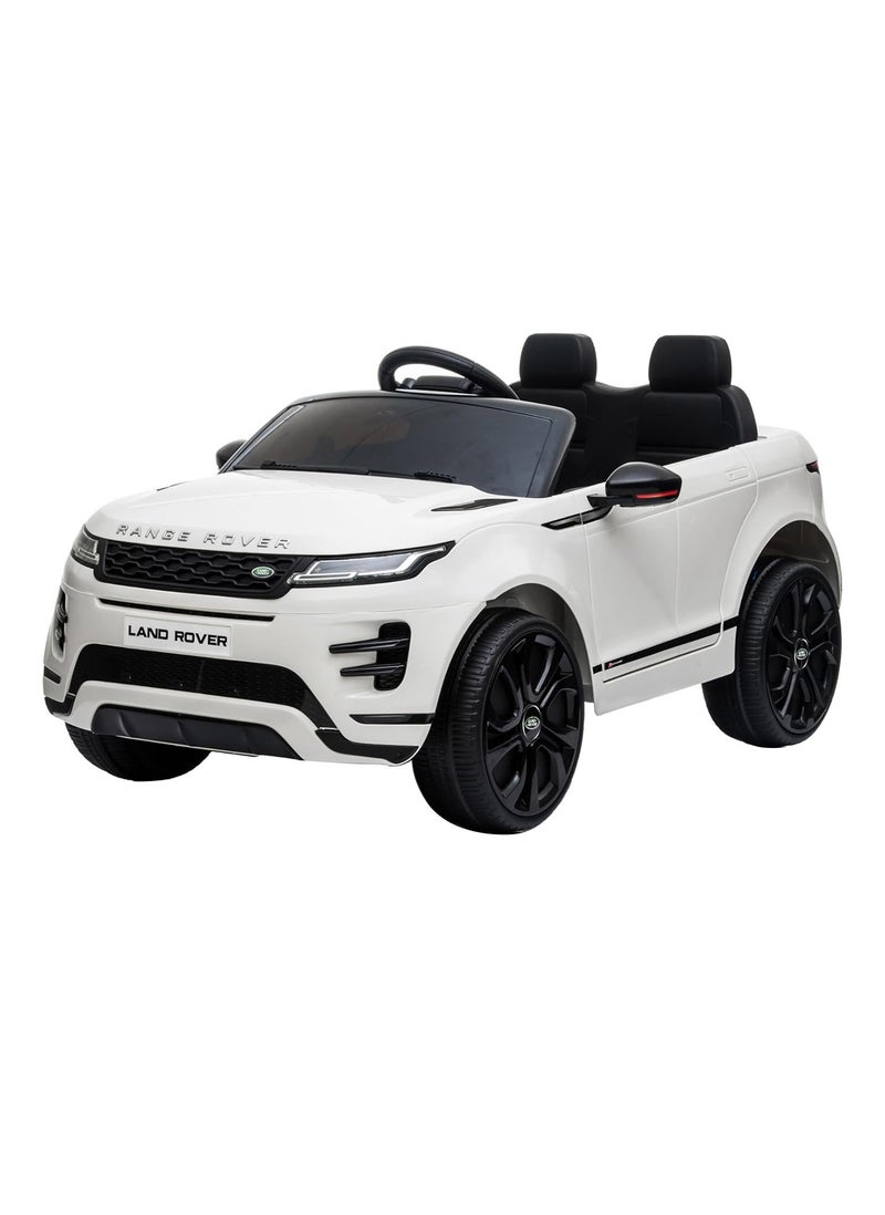 Lovely Baby Kids Battery Operated Powered Riding - Ride on Car LB 199EL (M4) 12V Ride on Cars with Remote Control - Electric Ride on Car Toy with LED Lights - Music Player - White