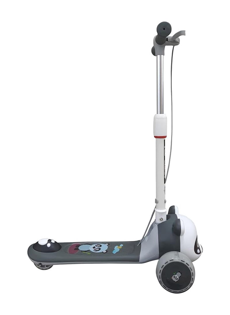 Top Gear Kick Scooter TG 633 for Kids Ages 3-8 Foldable - 3 Wheel Scooter and Adjustble Height - Grey