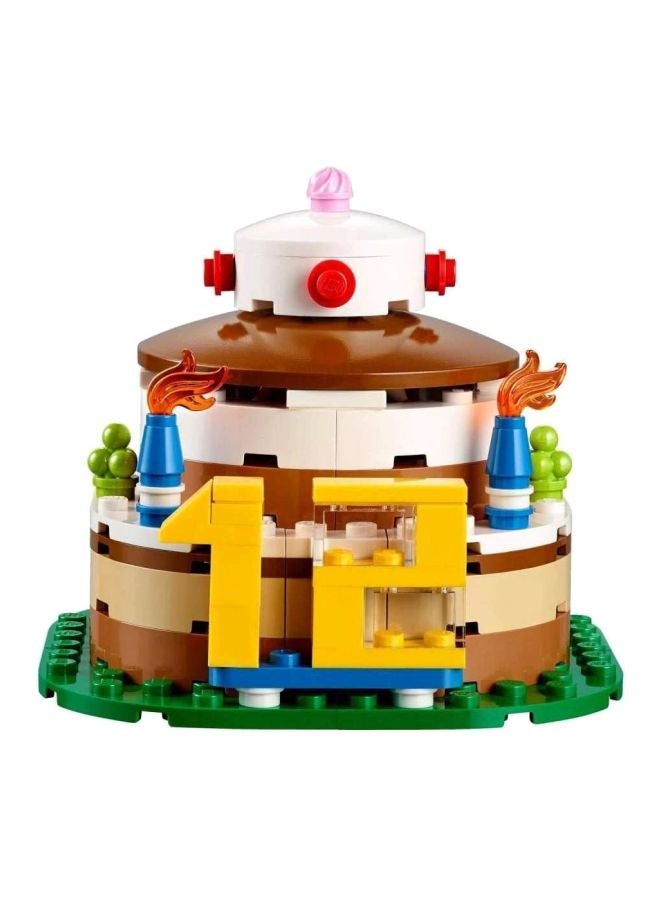 Birthday Decoration Cake Building Set 40153 7+ Years