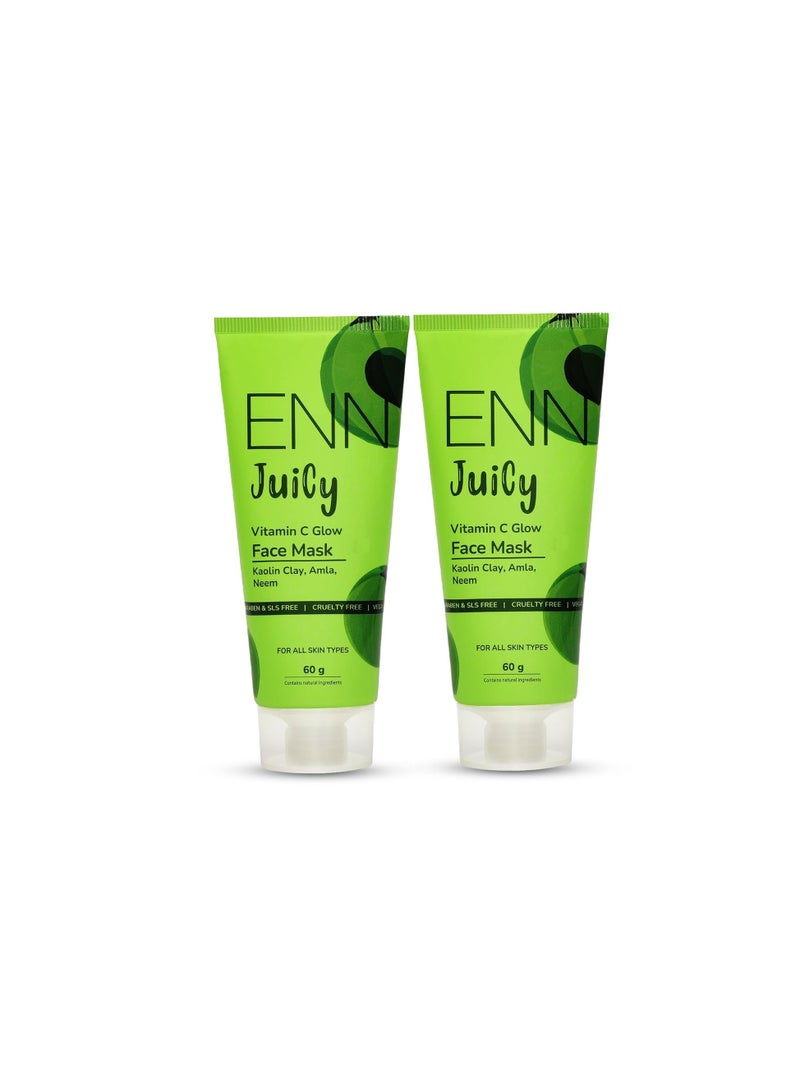 Enn Juicy Face Mask Pack of 2