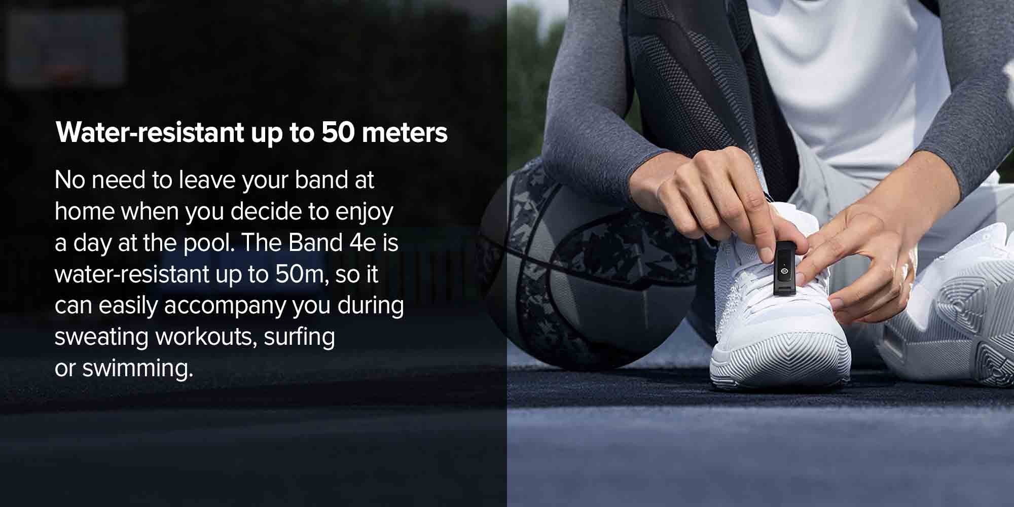 Band 4e 6-Axis Motion Sensor Fitness Activity Tracker Sakura Coral