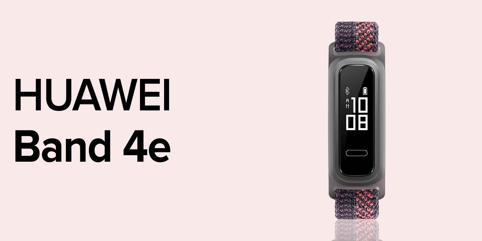 Band 4e 6-Axis Motion Sensor Fitness Activity Tracker Sakura Coral