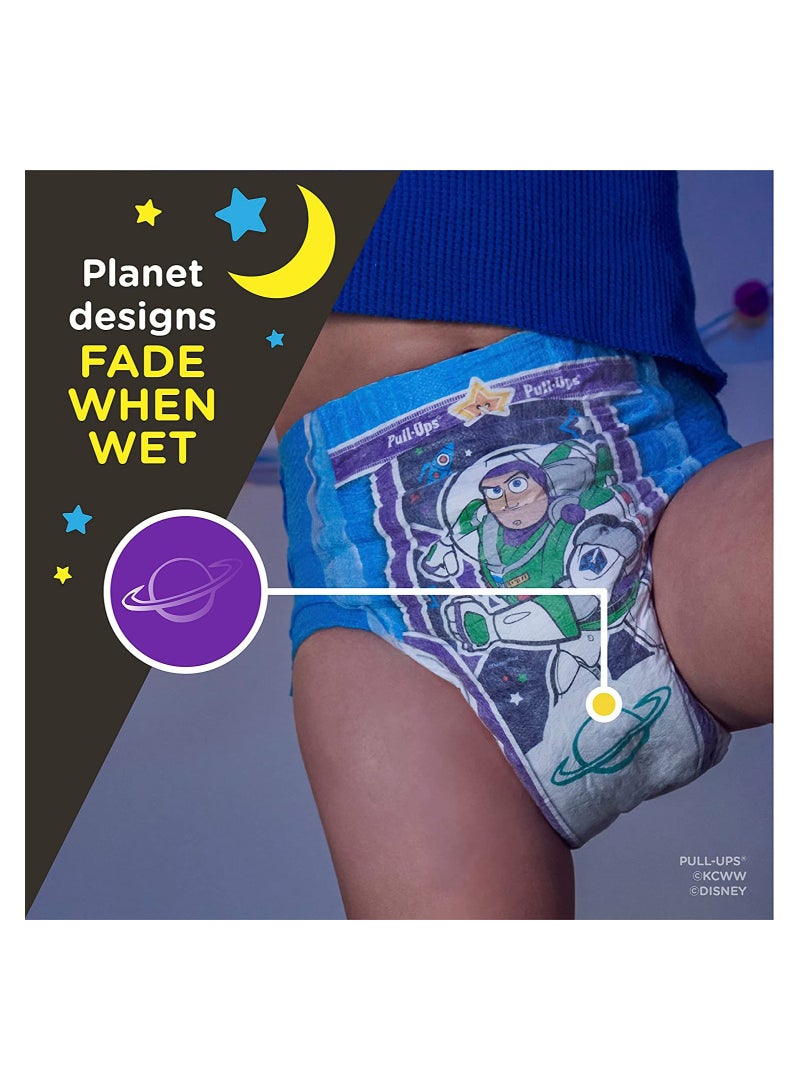 Pull-Ups Night-Time Boys Training Pants 2T-3T 68 Counts