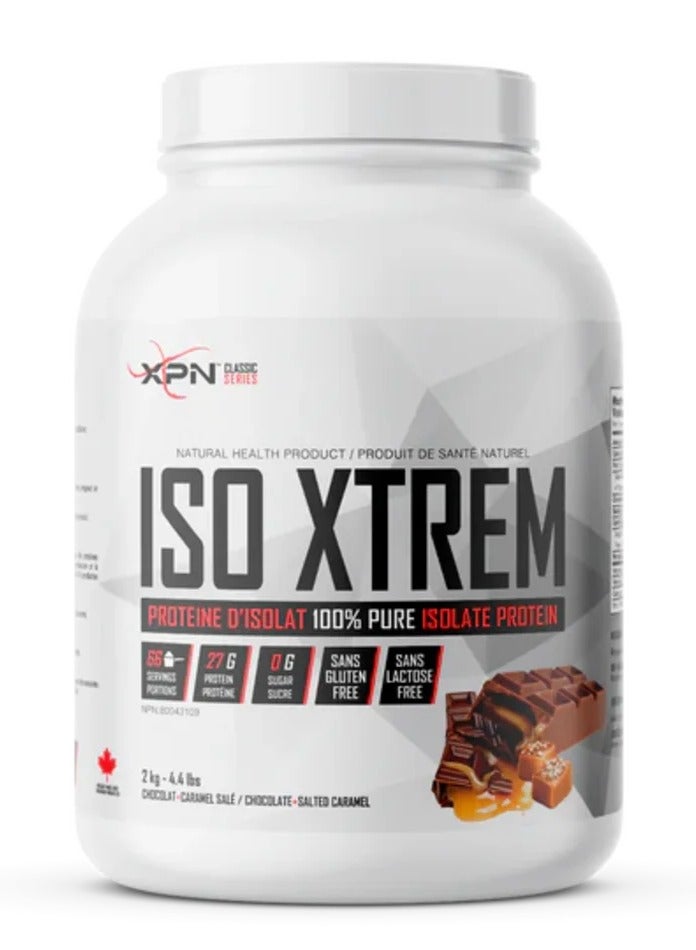 XPN ISO Xtrem Classic series 2 kg Chocolate and Salted Caramel Flavor 66 Serving
